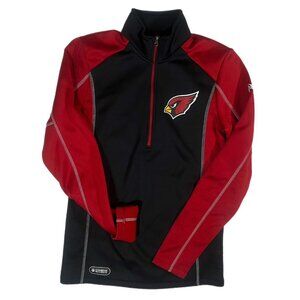 Arizona Cardinals NFL Team Apparel Quarter Zip Pullover Sweatshirt S